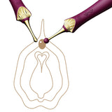 BESS CLITORIAL VIBRATOR VELVET PURPLE