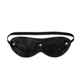 TAPA OJOS DE CUERO Y PELUCHE