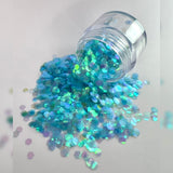GLITTER CHUNKY SIRENA CIELO