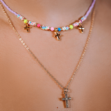 CADENA DÚO SUMMER CRUCES