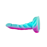 ANFIBIO VERDE FUCSIA DILDO MEDIANO