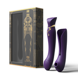 QUEEN SET TWILIGHT PURPLE VIBRADOR LUJO