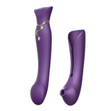 QUEEN SET TWILIGHT PURPLE VIBRADOR LUJO