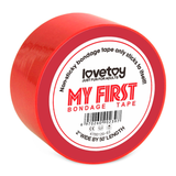 MY FIRST NON STICKY BONSAGE TAPE RED