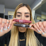 PESTAÑINA EXTRA GRUESAS Y COBERTURA NEGRA