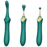 BESS CLITORIAL VIBRATOR TURQUOISE GREEN