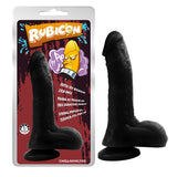 Dildo Night Club Penis Black 7.9''