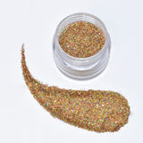 GLITTER PARTÍCULA PEQUEÑA OCRE HOLOGRÁFI