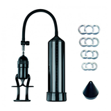 BOMBA PARA EL PENE EASYUP SET BLACK