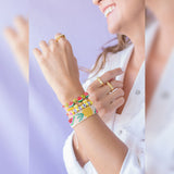 PULSERA AMARILLA FIMO