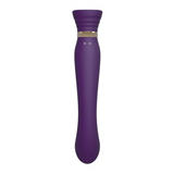 QUEEN SET TWILIGHT PURPLE VIBRADOR LUJO