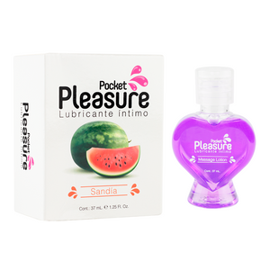 LUBRICANTE X 37 ML SANDIA POCKET PLEASUR