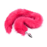 FOX LONG DARK PINK