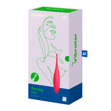 VIBRADOR TWIRLING FUN SATISFYER ROJO