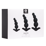 SIMON (BUTT PLUG SET) BLACK
