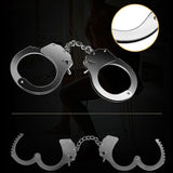 FETISH PLEASURE METAL HANDCUFFS
