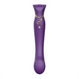 QUEEN SET TWILIGHT PURPLE VIBRADOR LUJO
