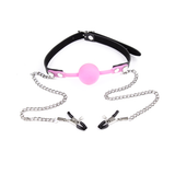 MORDAZA CON PINZAS ROSE