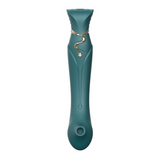 VIBRADOR QUEEN SET JEWEL GREEN