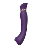 QUEEN SET TWILIGHT PURPLE VIBRADOR LUJO