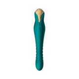 VIBRADOR KING TURQUOISE GREEN