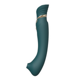 VIBRADOR QUEEN SET JEWEL GREEN