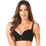 BRASIER CON REALCE EN MICROFIBRA