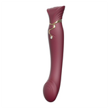 VIBRADOR QUEEN SET WINE RED