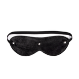 TAPA OJOS DE CUERO Y PELUCHE