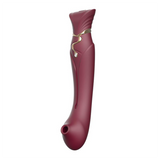 VIBRADOR QUEEN SET WINE RED