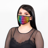 Tapabocas Rainbow Print