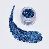 GLITTER DOTS AZUL CELESTE (PARTÍCULA MED