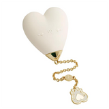 VIBRADOR BABY HEART VANILLA WHITE