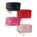 COSMETIQUERA VELVET TORNASOL ROSA