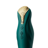 VIBRADOR KING TURQUOISE GREEN