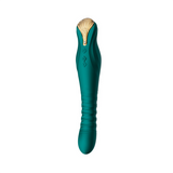 VIBRADOR KING TURQUOISE GREEN