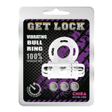 VIBRATING BULL RING CLEAR