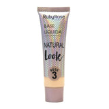 BASE LIQUIDA NATURAL LOOK BEIGE 3