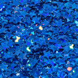 GLITTER ESTRELLAS MINI AZUL ELÉCTRICO