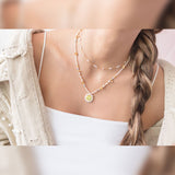 CADENA DÚO BEIGE MARGARITA