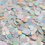 GLITTER CORAZONES TORNASOL HOLOGRAFICO