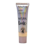BASE LIQUIDA NATURAL LOOK BEIGE 4