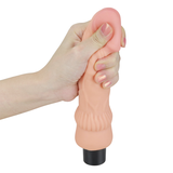 7.8'' REAL SOFTEE VIBRATING DILDO