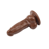 JUMBO JACK 6'' DILDO BROWN 