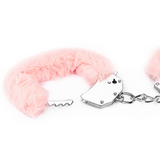 FETISH PLEASURE FLUFFY HANDCUFFS ROSA