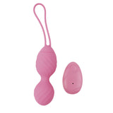 RIDGED VIBRATING BULLET- PINK