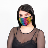 Tapabocas Rainbow Print