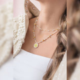 CADENA DÚO BEIGE MARGARITA