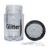 GLITTER SHINY  08 PLATEADO