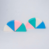 POMO TRIANGULO COLORES